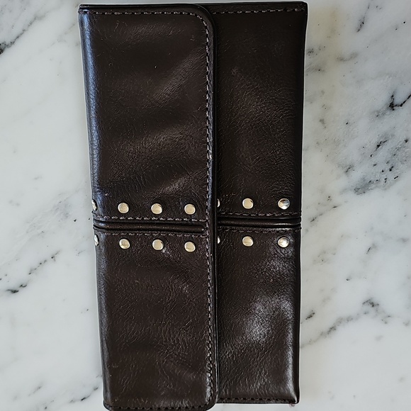 Michael Kors Handbags - Vintage Michael Kors Leather Studded Wallet